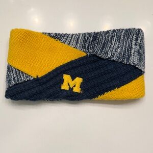 Michigan Knit Headband with Logo